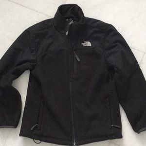 Kids Black North Face Denali Jacket